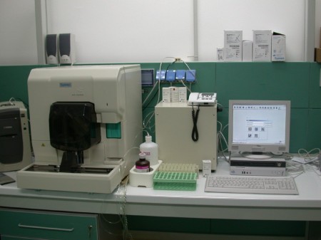 APPARECCHIATURE IN DOTAZIONE ALLA UOC PATOLOGIA CLINICA DEL P.O. DI MOLFETTA
